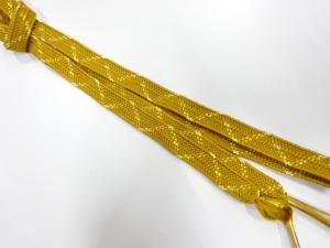 未使用品　正絹　手組帯締め